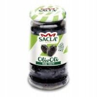 Olive Nere Tostate Oliwki czarne 200g | Sacla