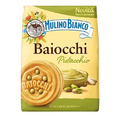 Ciastka Baiocchi Pistacchio 240g | Mulino Bianco