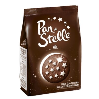 Ciastka czekoladowe z gwiazdkami | Pan Di Stelle 350g