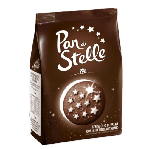 Ciastka czekoladowe z gwiazdkami | Pan Di Stelle 350g