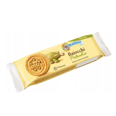 Ciastka Baiocchi Pistacchio 28g | Mulino Bianco