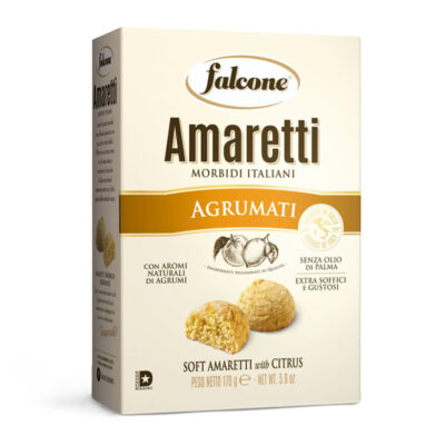 Ciasteczka Amaretti Agrumati Cytrusowe 170g | Falcone