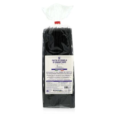 Makaron Spaghetti Nero Seppia 500g | Mazzi