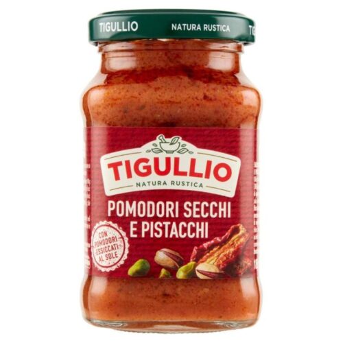 Sos Pesto Pomidory i Pistacje 185g | Tigullio