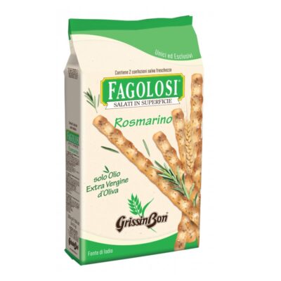 Grissini Rosmarino z rozmarynem 250gr | Fagolosi