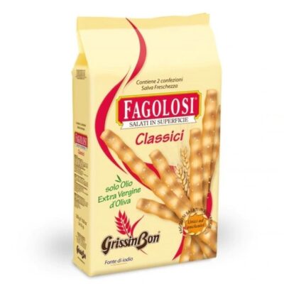 Paluszki z solą Grissini Classici 250gr | Fagolosi