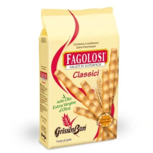 Paluszki z solą Grissini Classici 250gr | Fagolosi
