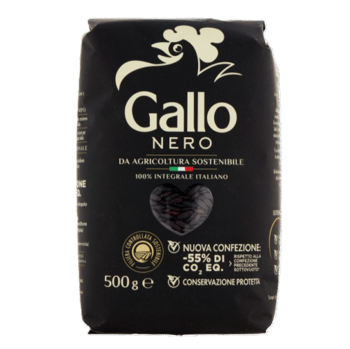 Ryż czarny RISO GALLO NERO 500g | Gallo