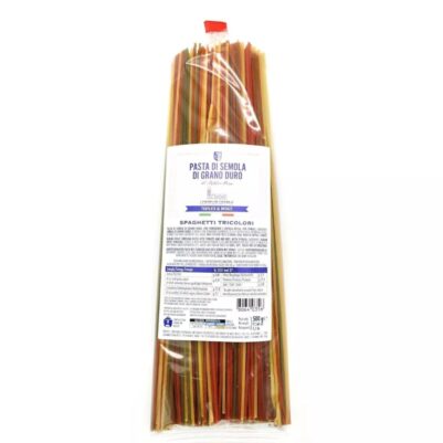 Makaron Tricolore Spaghetti tricolor 500g | Mazzi